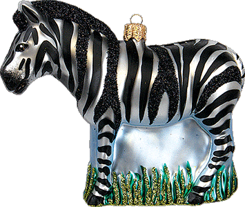 zebra julekugle